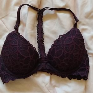 PINK Victoria's Secret Bra, purple laced, size 32B